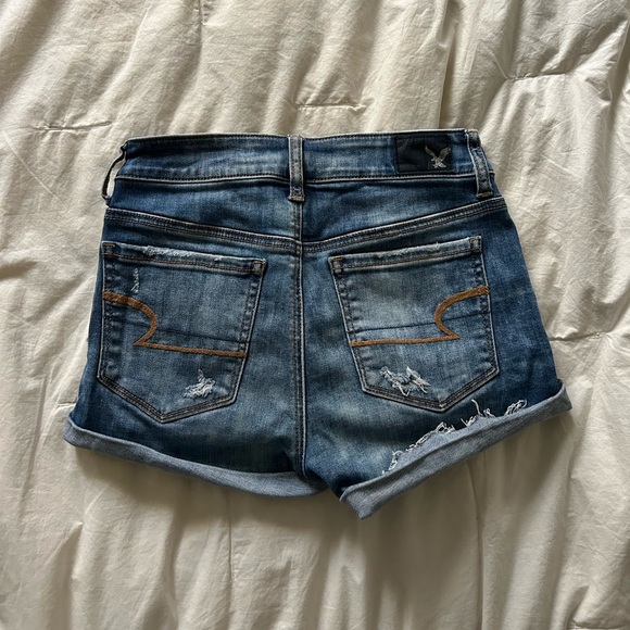 American Eagle High Rise Jean Shorts - Picture 2 of 5